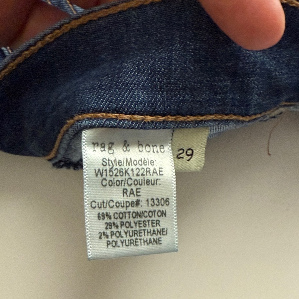 rag & bone Skinny Capri Jeans - Picture 6 of 12
